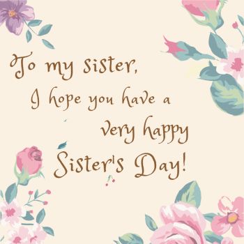 Sister’s Day is celebrated on the first Sunday in August each year. Get some ideas for celebrating this special holiday with your sister. Happy Sister's Day! Sister Day Quotes, Happy Sister Day, Happy Sisters Day, Sister's Day, Happy Girls Day, Sisters Day, National Sisters Day, Skull Drawings, Happy Sisters