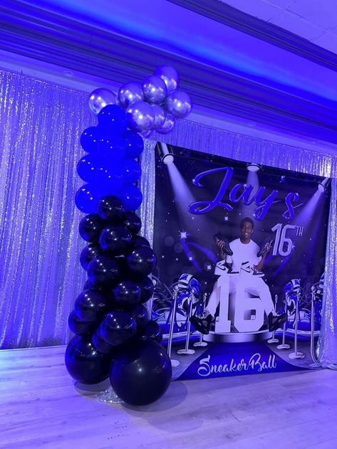 Sweet 16 Boy Party Ideas, 14th Birthday Party Ideas For Boys, Boys Sweet 16 Party Ideas, 16 Birthday Party Ideas For Boys, Sweet 16 Party Ideas For Boys, Boy Sweet 16, 23rd Birthday Decorations, Hollywood Sweet 16, Sweet 16 For Boys