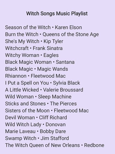 Witch Songs Music Playlist | Halloween | October | Autumn October Witch Rituals, Witch Playlist Names, Witchy Music Playlist, Witchy Podcasts Spotify, Spiritual Music Playlist, Dark Feminine Energy Songs, Witch Movies List, Witchy Playlist Names, Halloween Songs Playlists