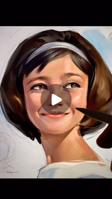 Aleksei Vinogradov ART🎨 on Instagram: "A little bit of the portrait process from old movies:) I used Procreate + my brushes 🖌
#draw #portraitart #procreate #digitalart" Digital Painting Process, Learn Something New Everyday, Procreate Brushes Free, Procreate Brushes, Painting Process, Illustration Artists, Old Movies, Portrait Art, Orchestra