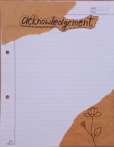 Acknowledgment for project Acknowledgement For Physics Project, Acknowledgement For History Project, Aknowlegment For School Project Ideas, Aknowlegment For Project Aesthetic, Project Acknowledgement Ideas, Acknowledgement Page Design, Index For Project File, Aknowlegment For Project, Acknowledgement Design