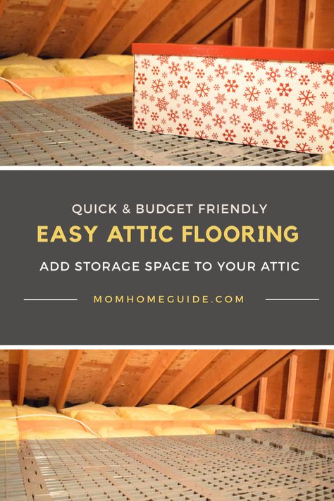 How To Finish An Attic On A Budget, Finishing An Attic On A Budget, Attic Flooring Ideas, Finishing Attic Space On A Budget, Attic Door Ideas, Finishing Attic Space, Attic Flooring Diy, Attic Storage Shelves, Crawl Space Storage