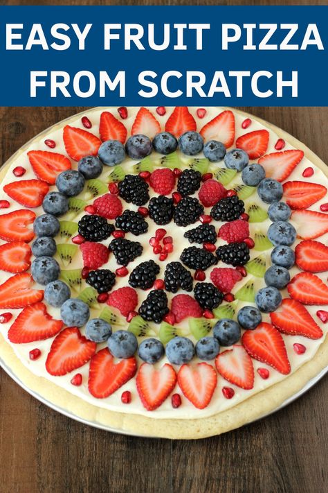 Fruit Pizza With Homemade Crust, Pie, Fruit Pizza Dough Recipe, Fruit Pizza With Yogurt, Fruit Pizza From Scratch, Sugar Cookie Dough For Fruit Pizza, Fruit Pizza Homemade Crust, Fruit Pizza Crust Recipe, Homemade Fruit Pizza Crust