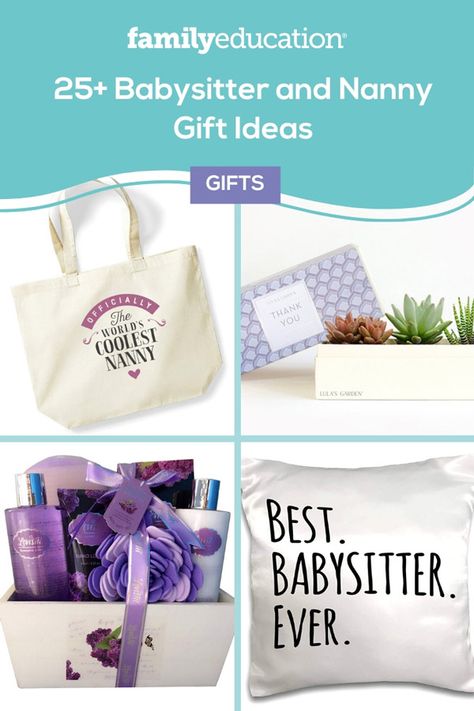 Looking for gifts for your child's babysitter or nanny? This gift guide for babysitters and nannies is perfect for Christmas shopping! #giftsforbabysitters #nannygifts #Christmasgifts #familyeducation Gifts For Nanny Last Day, Christmas Gift For Nanny, Baby Sitter Gift Ideas, Babysitter Gifts Christmas, Christmas Gift For Babysitter, Babysitter Christmas Gifts, Gifts For Babysitter, Babysitter Ideas, Appreciation Gift Ideas