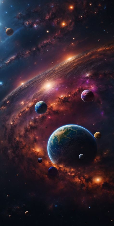 Space Wallpaper 4k Ultra Hd, Fantasy Planets, Space 4k, Solar System Wallpaper, System Wallpaper, Universe Wallpaper, Fantasy Space, Dark Planet, Dark Background Wallpaper