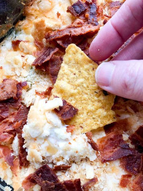 Sour Cream Bacon Bits Cheese Dip, Charleston Cheese Dip, Trish Yearwood Recipes, Dips Sweet, Trisha Yearwood Recipes, Baguette Slices, Cream Cheese Appetizer, Delicious Dips Recipes, Cheese Dips