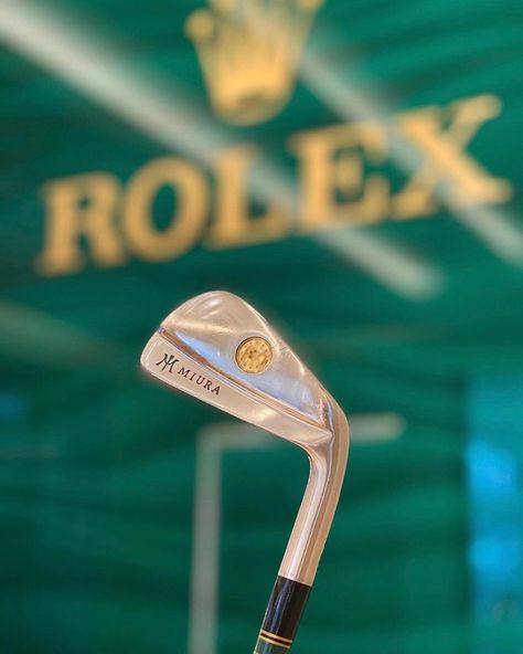 Miura Golf’s Instagram post: “A @rolex inspired set of IC-601s 👌 #miuragolf #discoverperfection ⁣ 📸: @ninjamike510” Golf Inspiration, Masters Golf, Golf Tees, Dream Board, Top Gifts, Gift Ideas For Men, Golf Equipment, Golf Clubs, Instagram A