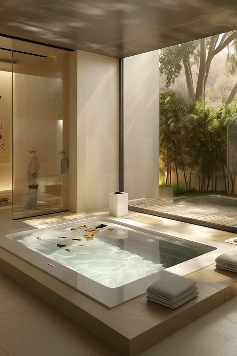 20 Master Bath Wet Room Ideas - Remodr Modern Luxury Bathroom Design Master Bath, Bath Wet Room, Master Bath Wet Room, Bathrooms Luxury Modern, Dream Bathroom Luxury, Wet Room Ideas, Bathroom Inspo Interior Design, Luxury Master Bath, Dream Bathrooms Luxury