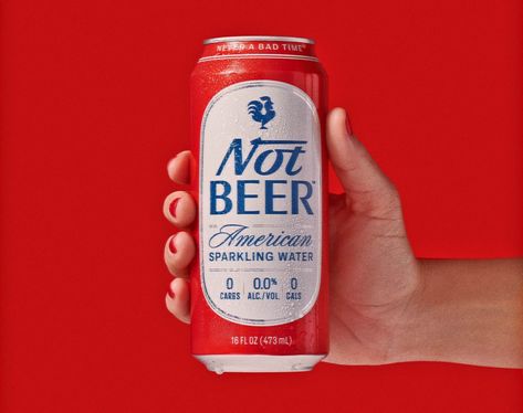 Nessen Company’s Retro Packaging Design for Not Beer - World Brand Design Society Retro Packaging Design, Polar Vintage, Tool Packaging, Buddy System, Zero Alcohol, Electrolyte Water, Beer Packaging Design, Craft Soda, Retro Packaging