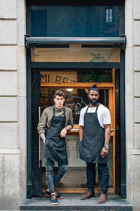 Baking Photography, Cafe Apron, Bar Business, Employee Uniform, Coffee Shop Branding, Coffee Shop Photography, Cafe Concept, Corporate Portrait, Bakery Shop