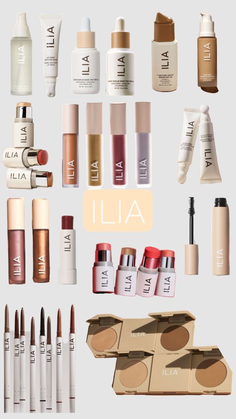 #ilia #makeup #skincare #beauty #skincareproducts # Ilia Makeup, Productive Aesthetic, Makeup Birthday, Birthday Makeup, Aesthetic Lifestyle, Makeup And Skincare, Makeup Eye Looks, Makeup For Beginners, Makeup Items