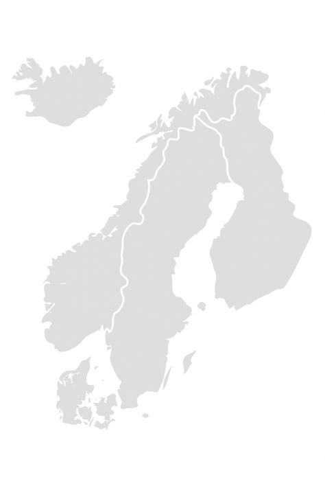 Outline map of the Nordic region countries. Map Of Norway, Scandinavia Map, Scandinavian Map, Viking Sleeve, Nordic Illustration, Iceland Facts, Sweden Map, Norway Map, Maps Aesthetic