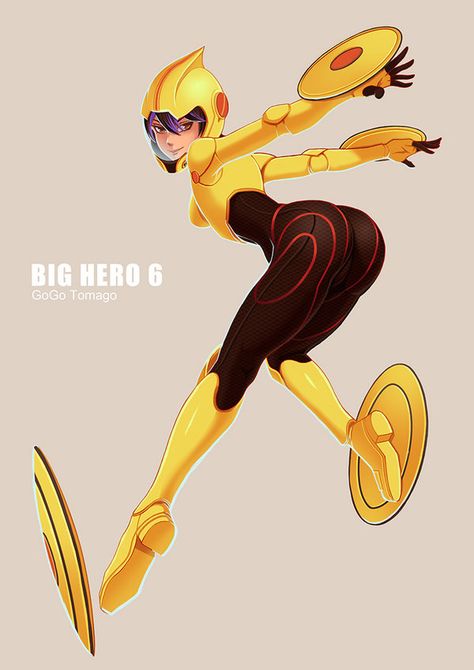 Big Hero 6 Comic, Gogo Tomago, Tomboy Art, Female Cartoon, Marvel Girls, Hero 6, Big Hero 6, Big Hero, Female Character Design