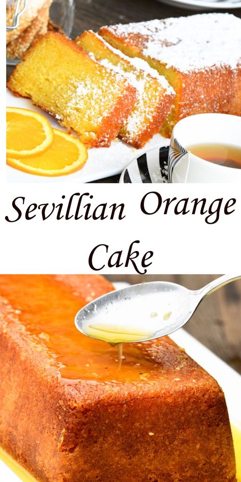 The BEST Orange Cake moist and bursting with zesty flavour. Dress it up by adding frsh orange juice Healthy Orange Cake, Orange Desserts Easy, Cornmeal Cake Recipe, Orange Syrup Cake, Moist Orange Cake, Orange Recipes Dessert, Whole Orange Cake, Orange Cake Easy, Cornmeal Cake