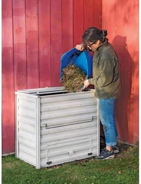 Homemade compost bin