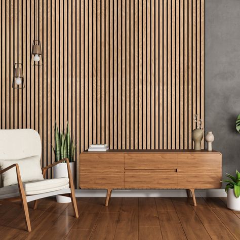 Add a bit of Nature to your Space with Wood Slat Acoustic Wall Panels Nature, Spc Flooring, Cozy Interior Design, Red Oak Wood, Wood Slat Wall, Acoustic Wall Panels, Room Corner, Acoustic Wall, Room Redo