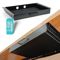 Drawers Under Desk, Under Desk Drawer, Office Drawers, Workbench With Drawers, Desk Standing, Clean Workspace, Desk Dimensions, Under Desk Storage, Office Gadgets