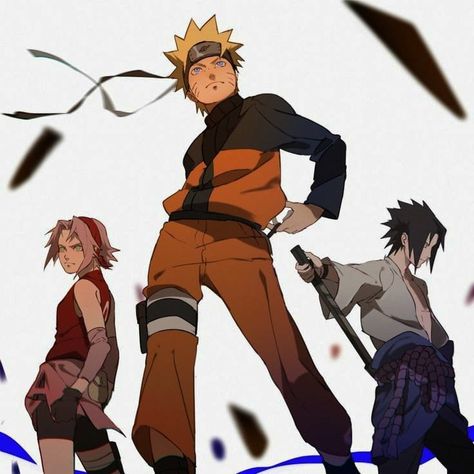 Naruto Painting, Naruto Team 7, Naruto Uzumaki Hokage, Naruto Teams, Naruto Uzumaki Art, Naruto Fan Art, Naruto Sasuke Sakura, Naruto Comic, Naruto Pictures