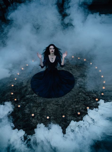 Witch Photos, Gothic Photography, Witch Coven, Halloween Photography, Witch Candles, Yennefer Of Vengerberg, Dark Witch, Fantasy Photography, Halloween Photoshoot