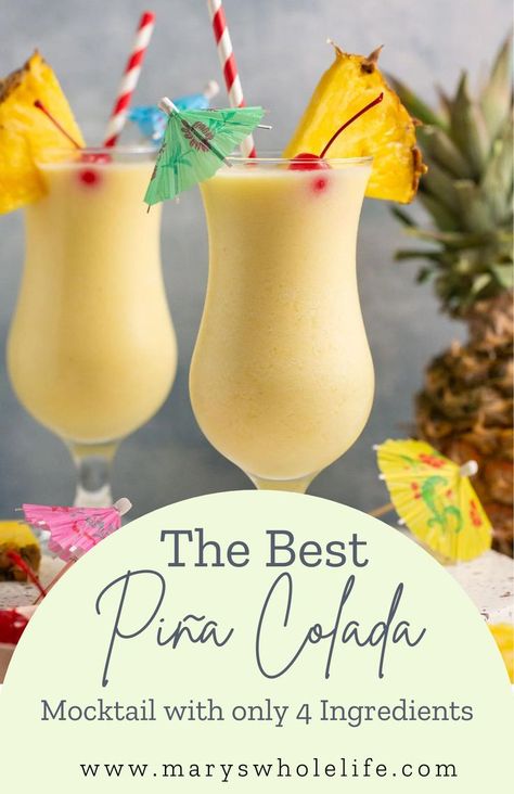 Best Pina Colada Recipe Non Alcoholic, Mocktails Non Alcoholic Pina Colada, Mocktail Pina Colada Recipe, Pins Colada Mocktail, Best Virgin Pina Colada Recipe, Easy Pina Colada Recipe Non Alcoholic, Mocktail Pina Colada, Pina Colada Virgin Recipe, Pina Colada Mocktail Recipe