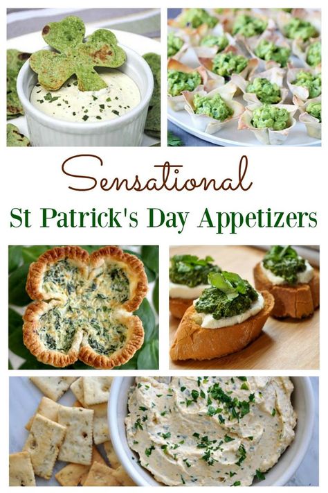 If you are planning a St Patrick’s day celebration, the chances are you are looking for some amazing food to serve.  It will be easy to organize that special event using this selection of St Patrick’s day appetizers.  Each morsel will satisfy the tastebuds, look amazing and have your guests begging for more.  They are the prefect party food. So what are you waiting for? Check out these recipes and decide whether you are going to make one or all of them! St Patricks Appetizers, St Patrick's Day Appetizers, St Patricks Food, St Patrick Day Snacks, St Patrick Day Treats, St Patricks Day Food, Saint Patties, Night Snacks, Irish Recipes