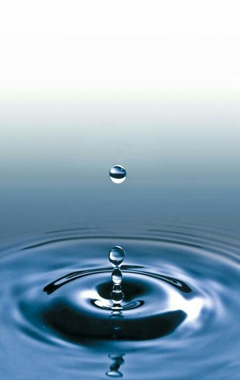 The beginning of a tsunami starts somewhere..this is a METAPHORIC post not a weather forecast ☺️ Water Droplets Photography, Image Zen, Water Drop Photography, A Drop Of Water, Drop Of Water, Splash Photography, Water Ripples, Water Photography, Water Art