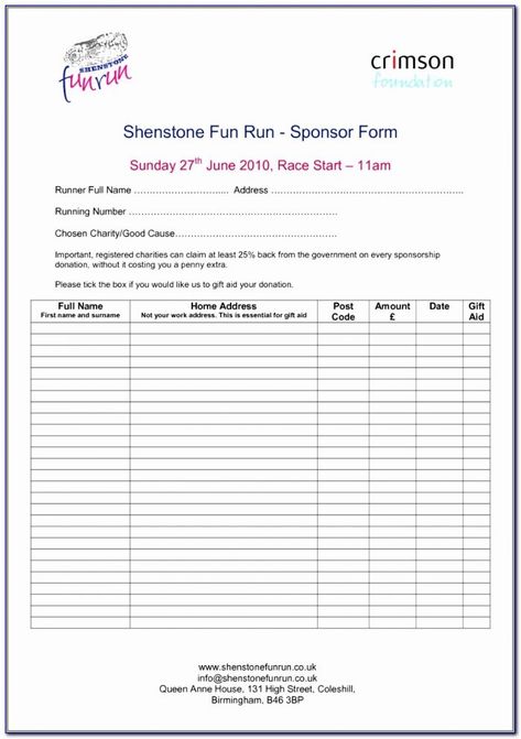 Blank Sponsorship Form Template (3) - TEMPLATES EXAMPLE | TEMPLATES EXAMPLE Sponsorship Form Template, Event Sponsorship, Blank Business Cards, Blank Form, Receipt Template, Ticket Template, Form Template, Card Templates Free, Certificate Templates