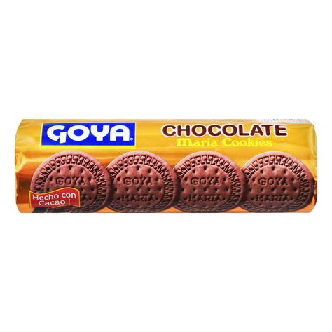 Unwrap the delicious cocoa version of the famous buttery biscuits you already love with GOYA Chocolate Maria Cookies. These delicious yet simple chocolate cookies are subtly sweet and a perfect option for adults and children alike. Use them to make a variety of desserts, thanks to their unique texture and exquisite flavor. Enjoy them as a snack, with your coffee or tea, or even as an ingredient in many delicious desserts. If it's Goya ... it has to be good! Goya Chocolate, Maria Cookies, Buttery Biscuits, Crunchy Cookies, Calories A Day, Nutrition Advice, Vanilla Flavoring, Chocolate Cookies, Cocoa Powder