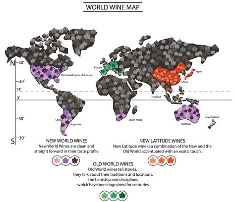 Wine map - New World - Old World - New Latitude Wine Region Map, Wine Map, Bar Menu, Wine Region, Where The Heart Is, Wine And Spirits, Old World, New World, Map