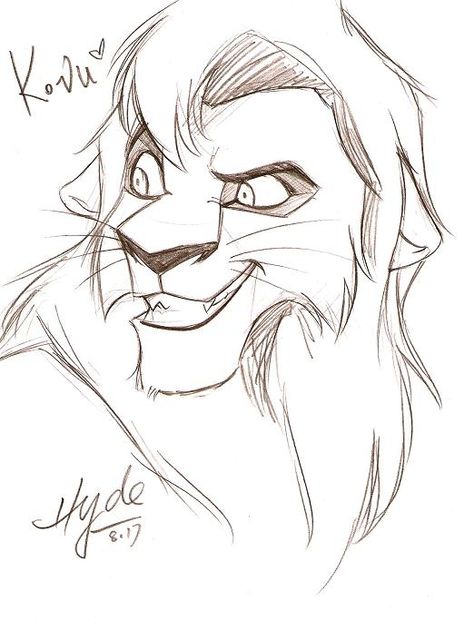 TLK Kovu Lion King Simba Drawing, Kovu Lion King, King Drawing, Lion King Drawings, Lion King Pictures, Lion King Fan Art, Disney Drawings Sketches, Il Re Leone, Animal Drawings Sketches