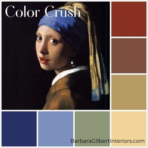 Dutch Paintings, Color Wheel Projects, Girl With The Pearl Earring, Vermeer Paintings, Warm And Cold Colours, Famous Art Paintings, Rome Apartment, Pantone Colour Palettes, Color Mixing Chart