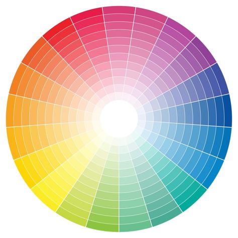 Color Wheel Fashion, Winter Deep, Tertiary Color, Elements Of Color, Coordinating Colors, Color Wheel, Colour Schemes, Color Theory, Basic Colors