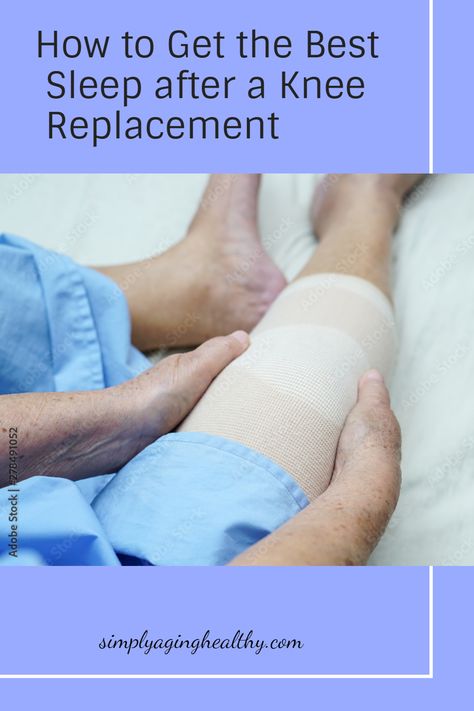 Discover the best tips and tricks to get a good night's rest after your knee replacement surgery 🤗 With our comprehensive guide, you'll be snoozing like a baby in no time. Say goodbye to sleepless nights and hello to a healthier recovery! 💤 Full Knee Replacement Recovery, Pre Op Knee Replacement Exercises, Knee Replacement Recovery Tips Physical Therapy, Care Package For Knee Surgery Recovery, Total Knee Recovery, Sleeping After Knee Replacement, Exercise After Knee Replacement, Partial Knee Replacement Recovery, Post Knee Replacement Exercises