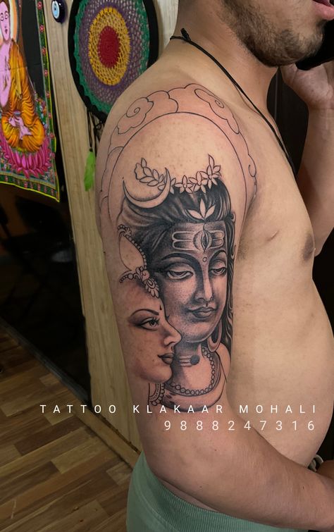 Shiva Parvati Tattoo, Parvati Tattoo, Shiv Parvati, Shiva Parvati, Shiva, Tattoos, Quick Saves