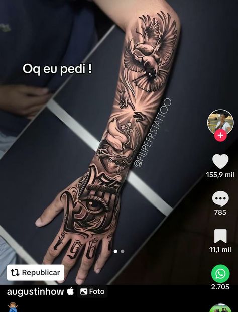 Feather Tattoo For Men, Arm Tattoos For Guys Forearm, Memorial Tattoo Ideas, Half Sleeve Tattoo Stencils, Tattoo Ideas Males, Dragon Tattoo Ideas, Geometric Sleeve Tattoo, Card Tattoo Designs, Money Tattoo