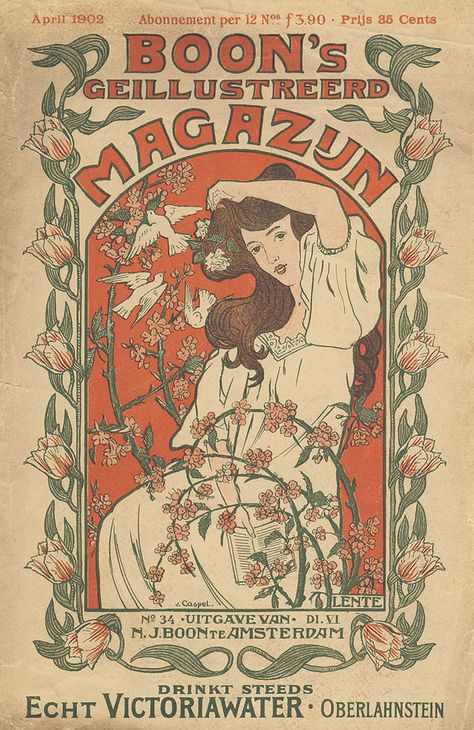 Art Nouveau Graphic Design, Theatre Posters, Vintage Tattoo Design, Art Nouveau Weddings, Retro Kunst, Art Nouveau Poster, Academic Art, Plain Jane, Lore Olympus