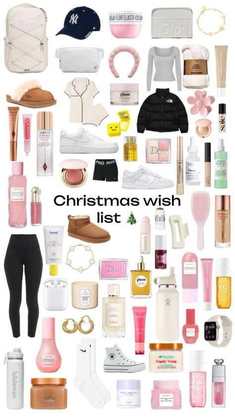 Christmas Wishlist For Teens, Teen Christmas Wishlist, Christmas Presents For Teens, Preppy Christmas Gifts, Xmas List Ideas, Cute Christmas Ideas, Girly Christmas Gifts, Preppy Gifts, Teen Christmas Gifts