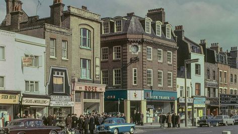 London 1950s, God Photography, 1960s London, Nostalgic Photos, Historic London, Historical London, Historic Colours, East End London, Background Space