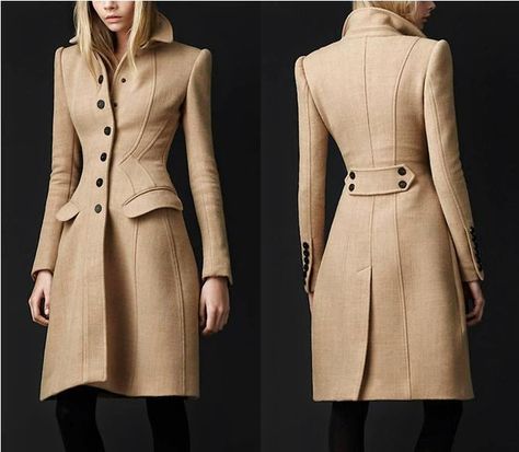 Mode Mantel, Princess Coat, Burberry Coat, Wool Winter Coat, Tailored Coat, Burberry Prorsum, Wool Winter, Flannel Women, Camel Coat