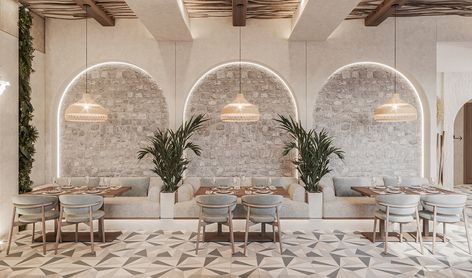 SAYF CAFE & RESTURANT :: Behance Boho Restaurant, Modern Restaurant Design, Coffee Shop Interior Design, Coffee Shops Interior, Modern Restaurant, Coffee Shop Design, Cafe Interior Design, Restaurant Interior Design, Shop Interior Design