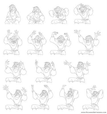 Richard Smitheman, Pose Sheet, Character Turnarounds, Pencil Animation, Animation Frames, Character Design Disney, Character Turnaround, Pencil Test, Animation Inspiration