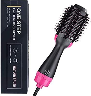 Professional Salon One-Step Hair Dryer & Hot Air Brush & Blower Brush with Negative Ions For Straight and Soft Curls 4 in 1 Hair Brush Dryer & Styler (110v 1000W): Amazon.ca: Beauty Hair Brush Dryer, Girls Skin Care, Blower Brush, Brush Dryer, Blowout Brush, Hot Brush, Hair Blower, Hot Air Brush, Aqua Hair