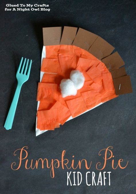 Natal, Pie Craft, Thanksgiving Crafts For Toddlers, Fun Thanksgiving Crafts, Thanksgiving Crafts Preschool, Easy Thanksgiving Crafts, November Crafts, Thanksgiving Preschool, Thanksgiving Art