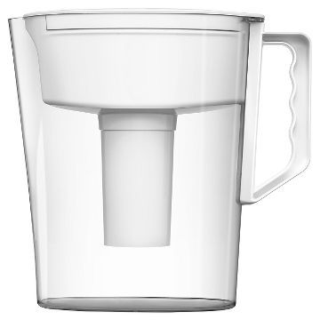 Brita Slim 5 Cup Water Filtration Pitcher - White Craftsman Bungalow House Plans, Brita Pitcher, Brita Water Filter, Brita Filter, Best Water Filter, Water Filter Pitcher, Highlights Color, White Pitcher, Fresh Drinks