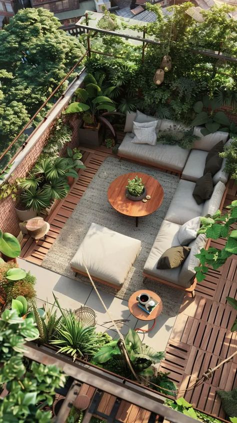 50+ Stunning Small Rooftop Ideas for a Dreamy Space - DecorWithEva Small Rooftop Ideas, Small Rooftop, Rooftop Ideas, Rooftop Patio Design, Terrace Ideas, Terrace Garden Ideas, Roof Garden Design, Terrace Furniture, Rooftop Terrace Design