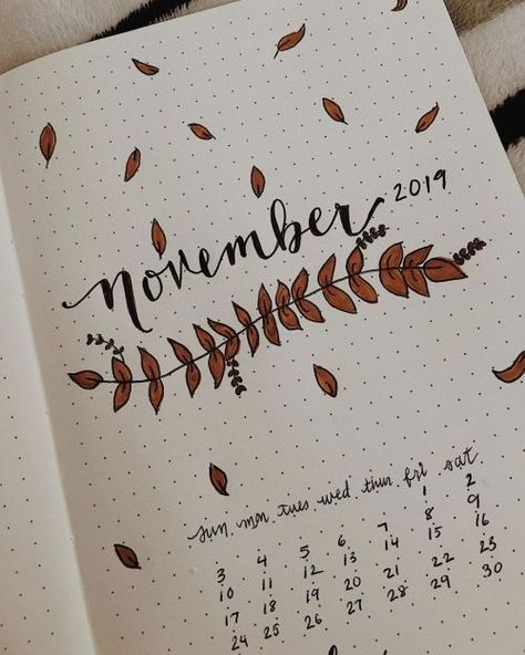 November Bullet Journal Theme, Fall Bullet Journal Ideas, Fall Bullet Journal, Autumn Bullet Journal, Bullet Journal Theme Ideas, Journal Theme Ideas, November Bullet Journal, Fall November, November Quotes