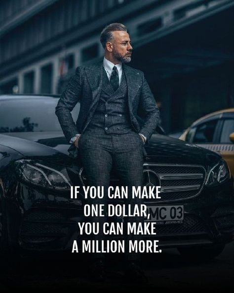 IF YOU CAN MAKE ONE DOLLAR, YOU CAN MAKE A MILLION MORE.👑 Billionaire's Mindset✅️... ____________________________________________. 🚀 Empowering Your Success | 📈 Business Strategist Sharing Top Tips & Insights   💼 Unlocking Potential | Dive into the world of business with actionable advice & strategies!   🏆 Championing Growth | Committed to helping YOU become the best in your field.   💰 Monetize... Billionaire Quotes Motivation, Billionaire Advice, Unlocking Potential, Billionaire Quotes, Millionaire Mindset Quotes, Beautiful Text, Lady Quotes, Attitude Quotes For Boys, Boss Lady Quotes