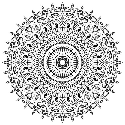 Mandala design line art, traditional diw... | Premium Vector #Freepik #vector #hand-drawn-hands #hand-drawn #drawn #hand-drawn-shapes Nature, Hand Mandala, Graphic Shapes, Rangoli Art, Draw Shapes, Art Traditional, Diwali Rangoli, Design Line, Floral Graphic