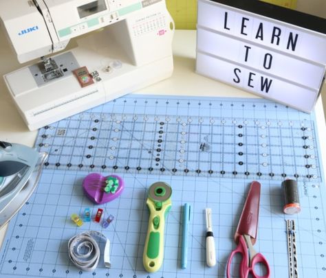 Learn to Sew Series How To Make Placemats, Melanie Ham, Teaching Sewing, Quilted Potholders, For My Granddaughter, Seam Ripper, Fabric Scissors, Half Apron, Joann Fabrics