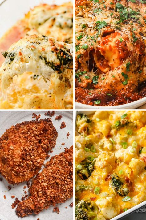 Oven dishes are a game-changer for anyone who feels like they're constantly racing against the clock. These recipes are perfect for those of us who barely have time to breathe, let alone spend hours in the kitchen. They're great for low-effort and extra-easy meals that still taste amazing. Low Effort Meals, Shake And Bake Pork, Broccoli Cauliflower Casserole, Chicken Tater Tot Casserole, Steak Casserole, Cottage Cheese Breakfast, Twice Baked Potatoes Casserole, Hashbrown Breakfast Casserole, Baked Potato Casserole